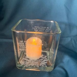 Inspirational tea light set